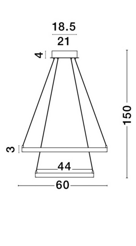 Lampa wisząca LEON - 8100281